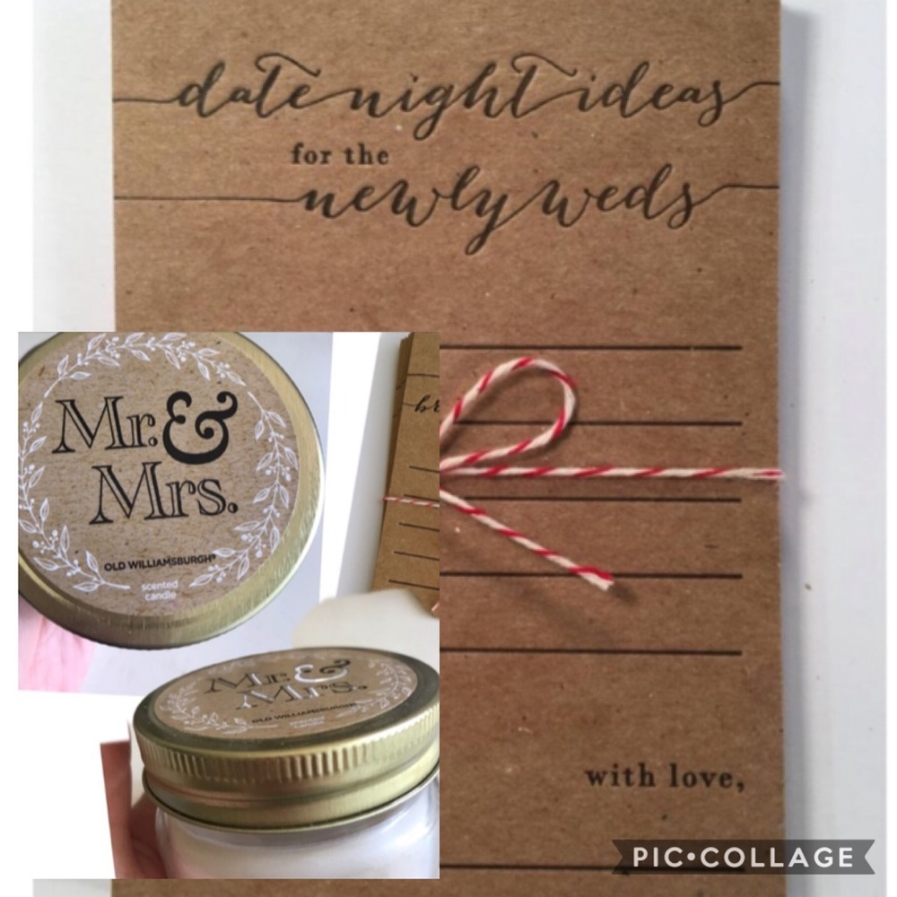 NWT 13 Date Night for Newlyweds Cards + Candle